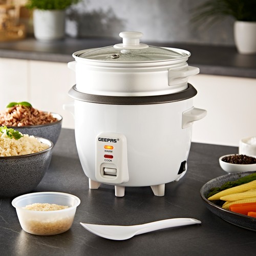 Rice cooker with - rice,